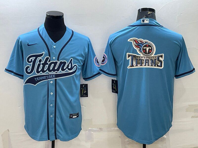Men's Tennessee Titans Light Blue Jersey